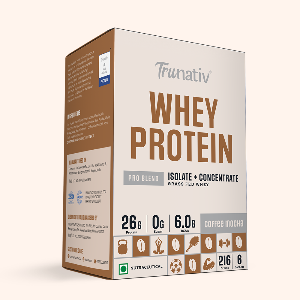 TruNativ Pro Blend Whey Protein, 26g Protein, 216g