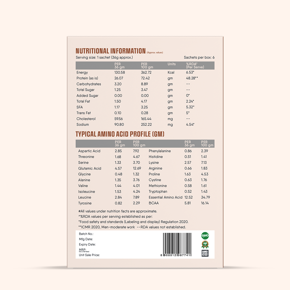TruNativ Pro Blend Whey Protein, 26g Protein, 216g