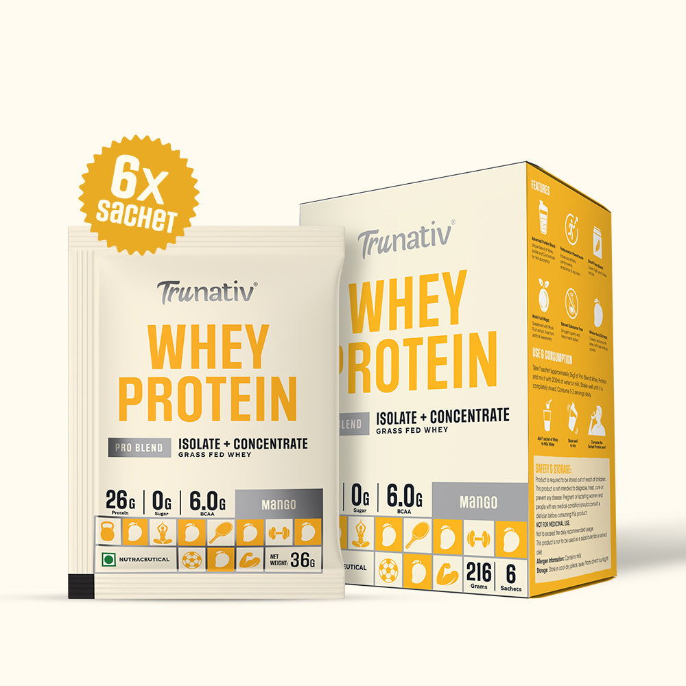 TruNativ Pro Blend Whey Protein, 26g Protein, 216g