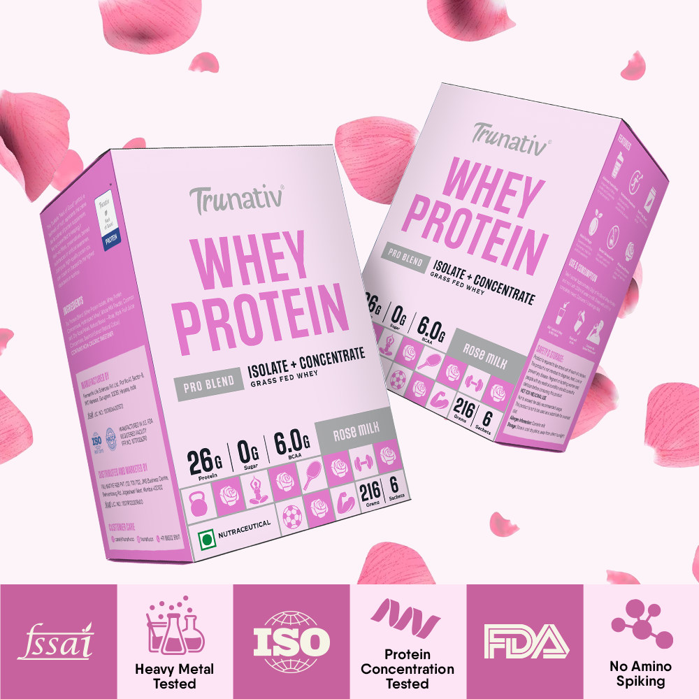 TruNativ Pro Blend Whey Protein, 26g Protein, 216g
