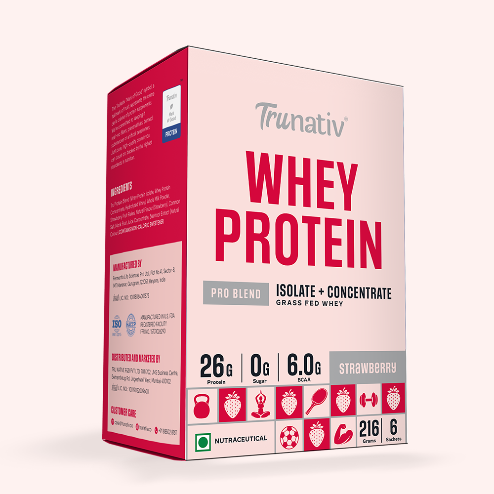 TruNativ Pro Blend Whey Protein, 26g Protein, 216g