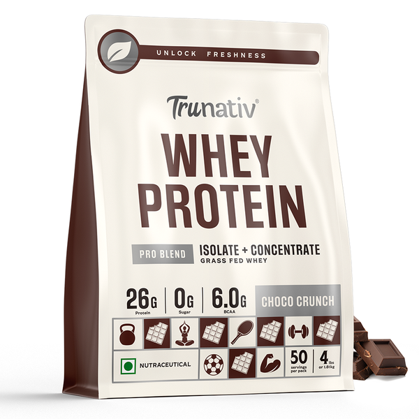 TruNativ Pro Blend Whey Protein, 26g Protein, 4lbs (1.8kg)