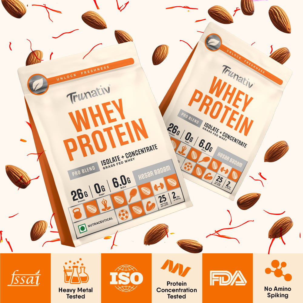 TruNativ Pro Blend Whey Protein, 26g Protein, 4lbs (1.8kg)