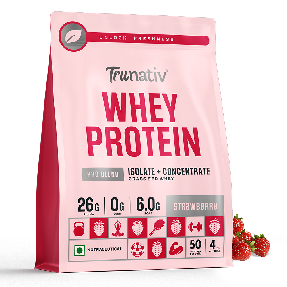 TruNativ Pro Blend Whey Protein, 26g Protein, 4lbs (1.8kg)