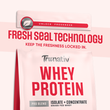 TruNativ Pro Blend Whey Protein, 26g Protein, 4lbs (1.8kg)