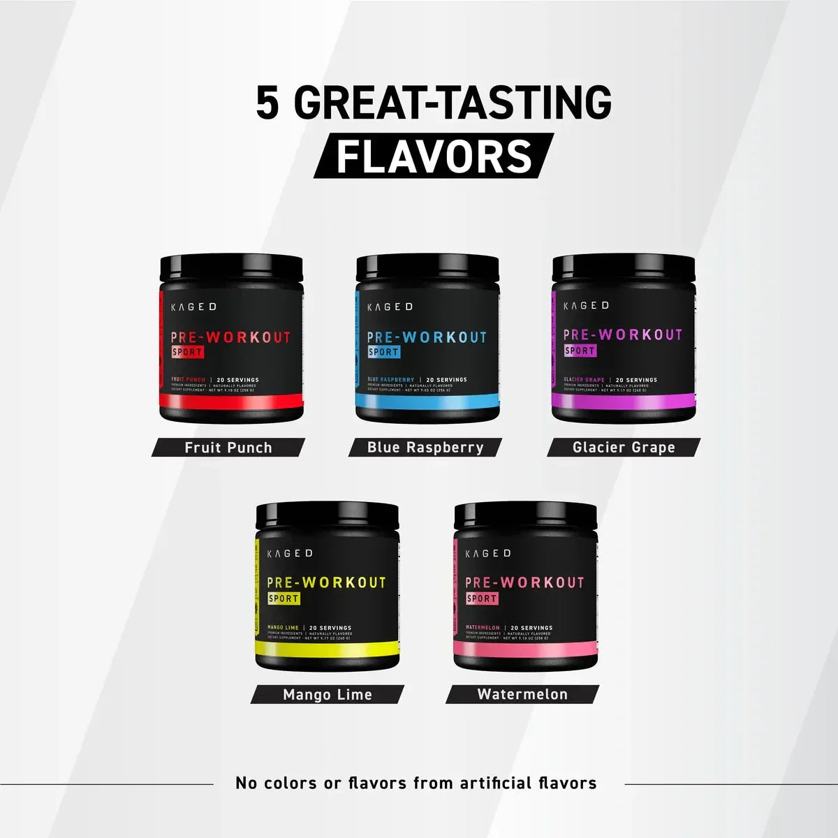 Kaged Pre-Workout Sport - 20 Servings