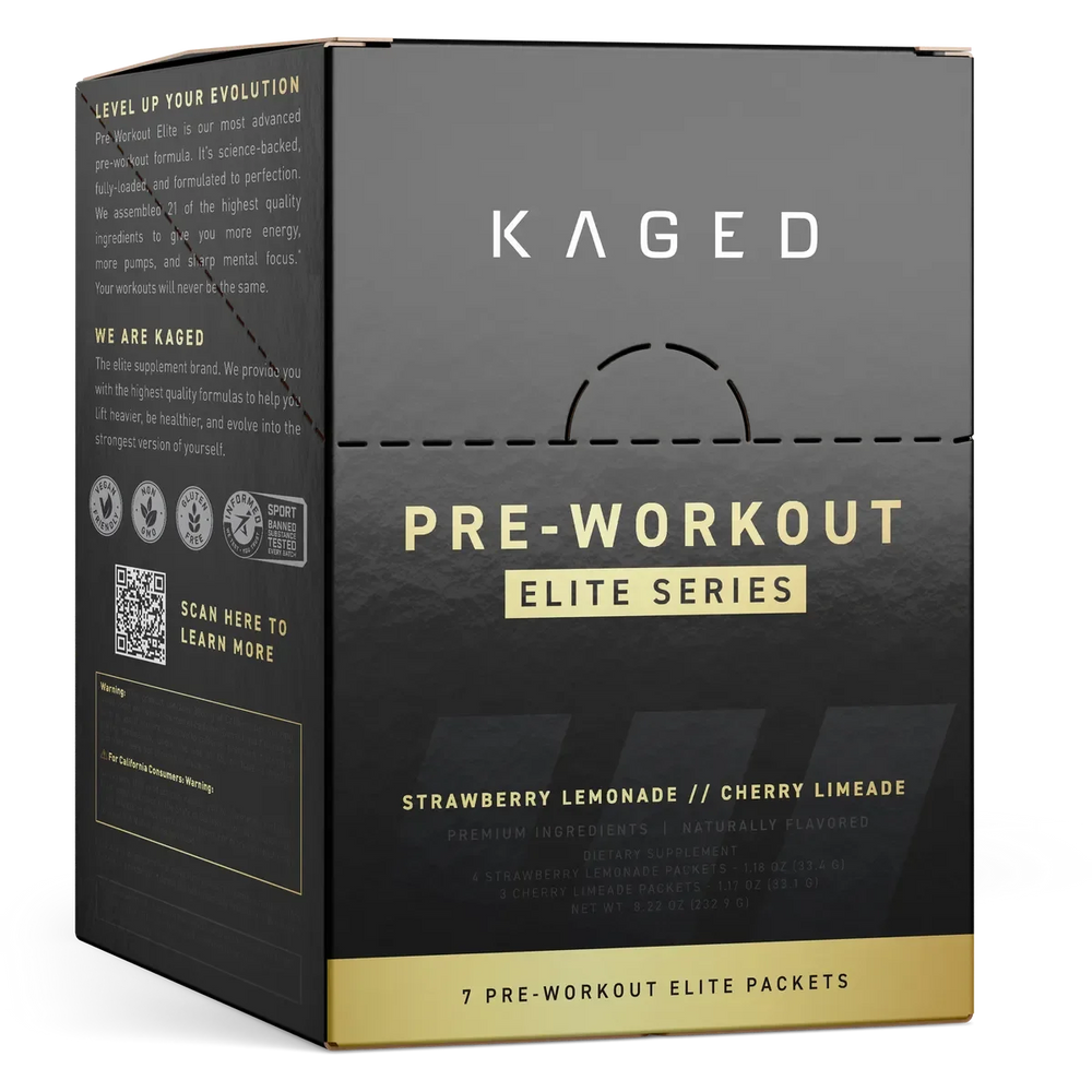 Kaged Pre-workout Elite Sachet Pack - 7 Servings