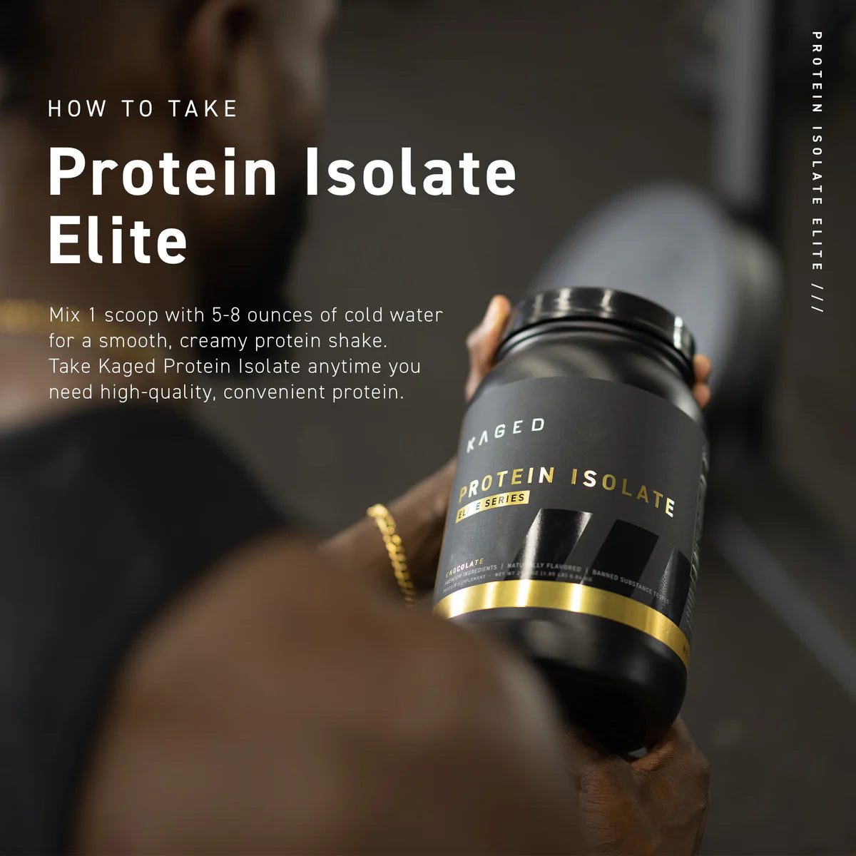 Kaged Whey Protein Isolate Elite Series - 2 Lbs