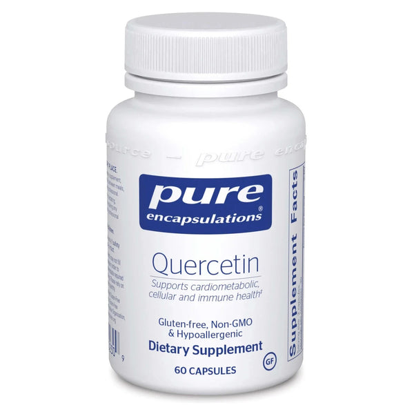 Pure Encapsulations Quercetin | Gluten-Free, Non-GMO & Hypoallergenic | 60 Capsules