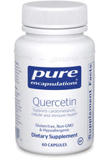 Pure Encapsulations Quercetin | Gluten-Free, Non-GMO & Hypoallergenic | 60 Capsules