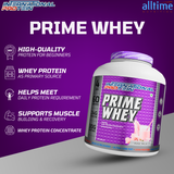 International Protein Prime Whey Protein Powder | 24g Protein | 1.8kg (60 Servings)