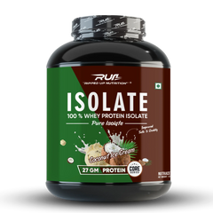 Ripped Up Nutrition 100% Whey Protein Isolate | 27g Protein, Low Carb & Fat | 1.81 Kg, 55 Servings