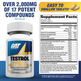 GAT Testrol Gold ES Testosterone Boosters - 60 Tablets