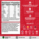 GNC Pro Performance 100% Whey Protein 4 Lbs + Nutristar Micronized CREA Gold Creatine Monohydrate 250g (83 Servings) - High-Performance Strength Combo