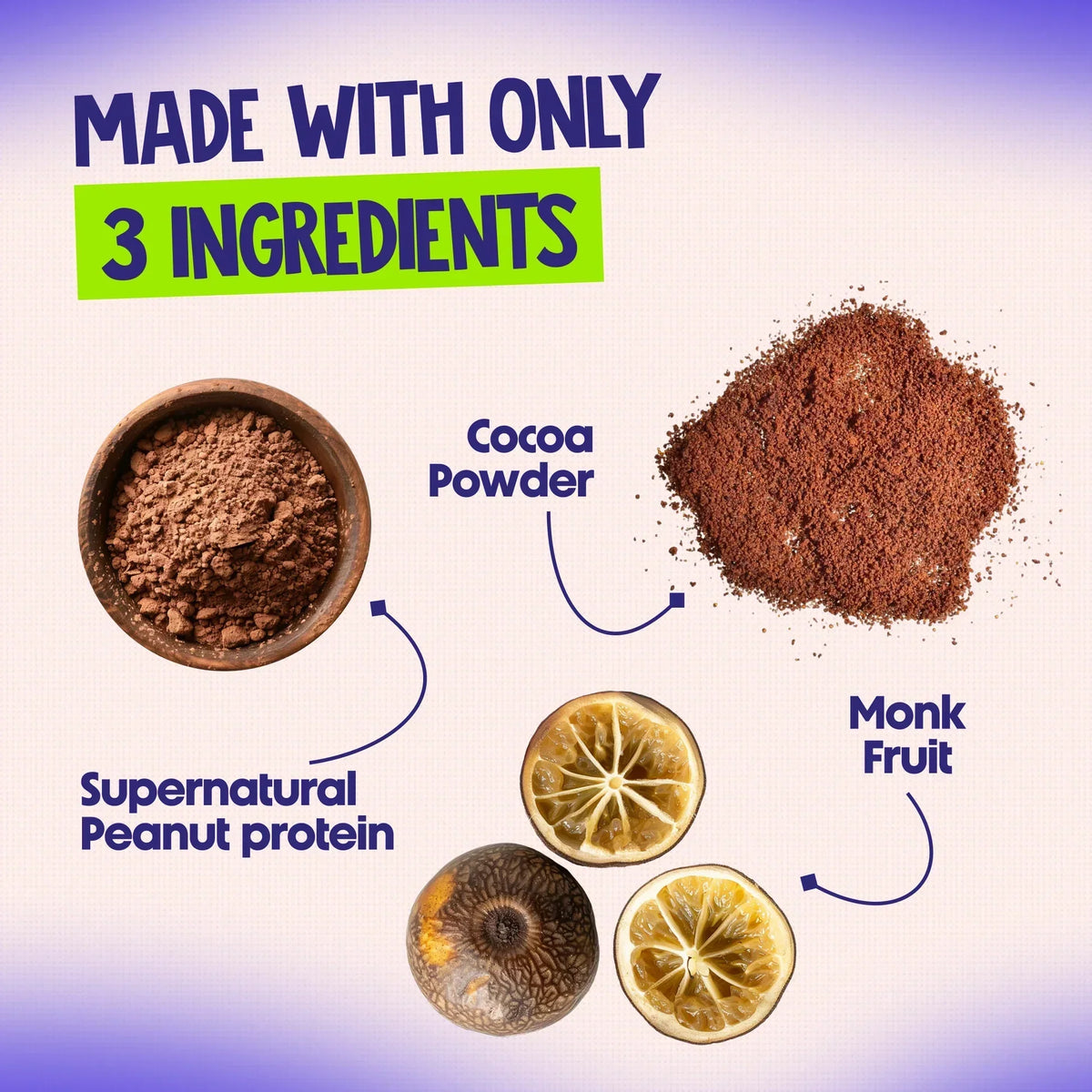 Alpino Supernatural Peanut Protein Powder | 24g Protein | 5.1g BCAAs | 1kg