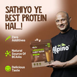 Alpino Supernatural Peanut Protein Powder | 24g Protein | 5.1g BCAAs | 1kg