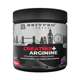 BRITPRO London Creatine + Arginine 250g - 50 Servings (INDIAN)