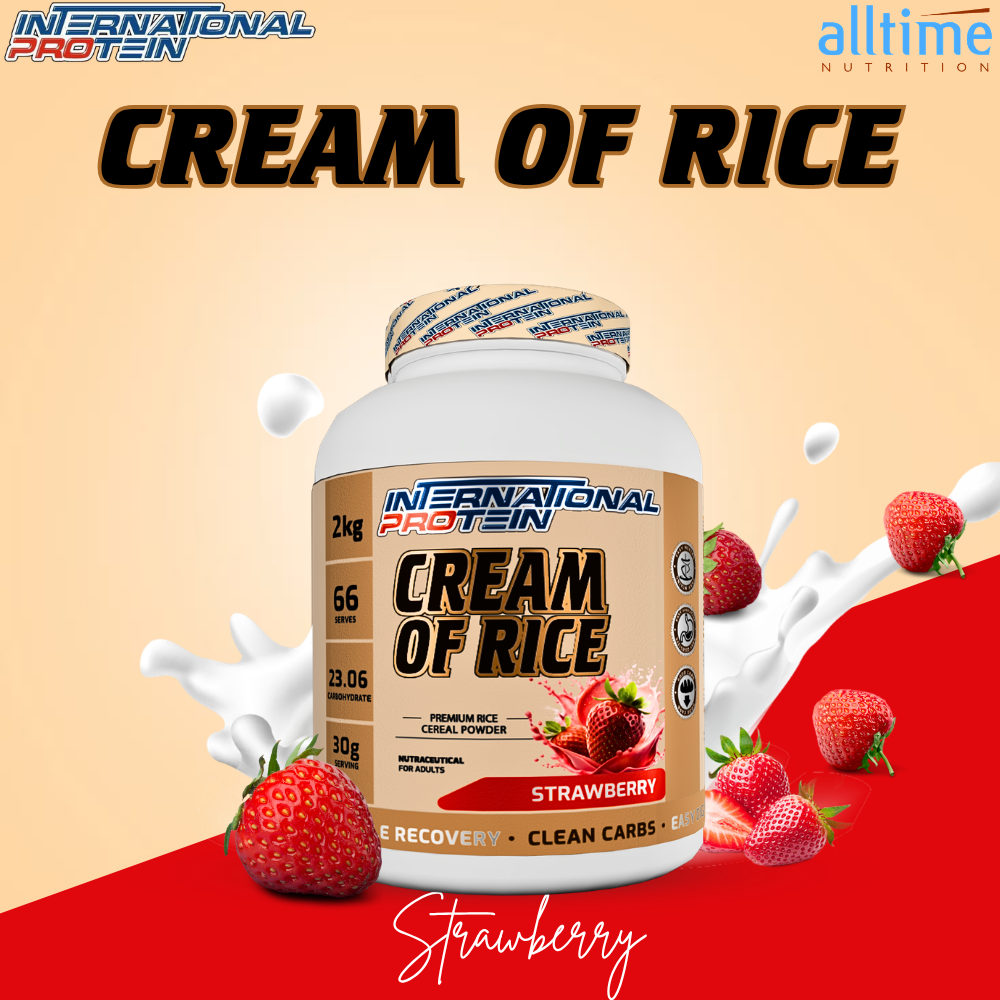 International Protein Cream of Rice | Premium Rice Cereal Powder | Easy Digesting Clean Carbohydrate | 2kg (66 Servings)