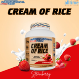 International Protein Cream of Rice | Premium Rice Cereal Powder | Easy Digesting Clean Carbohydrate | 2kg (66 Servings)