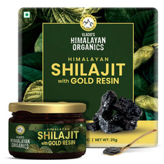 Vlado's Himalayan Organics, Shilajit Gold Resin - 25g