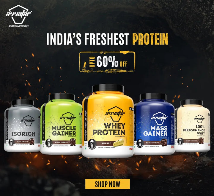 Shop India’s freshest protein and muscle gainer supplements online