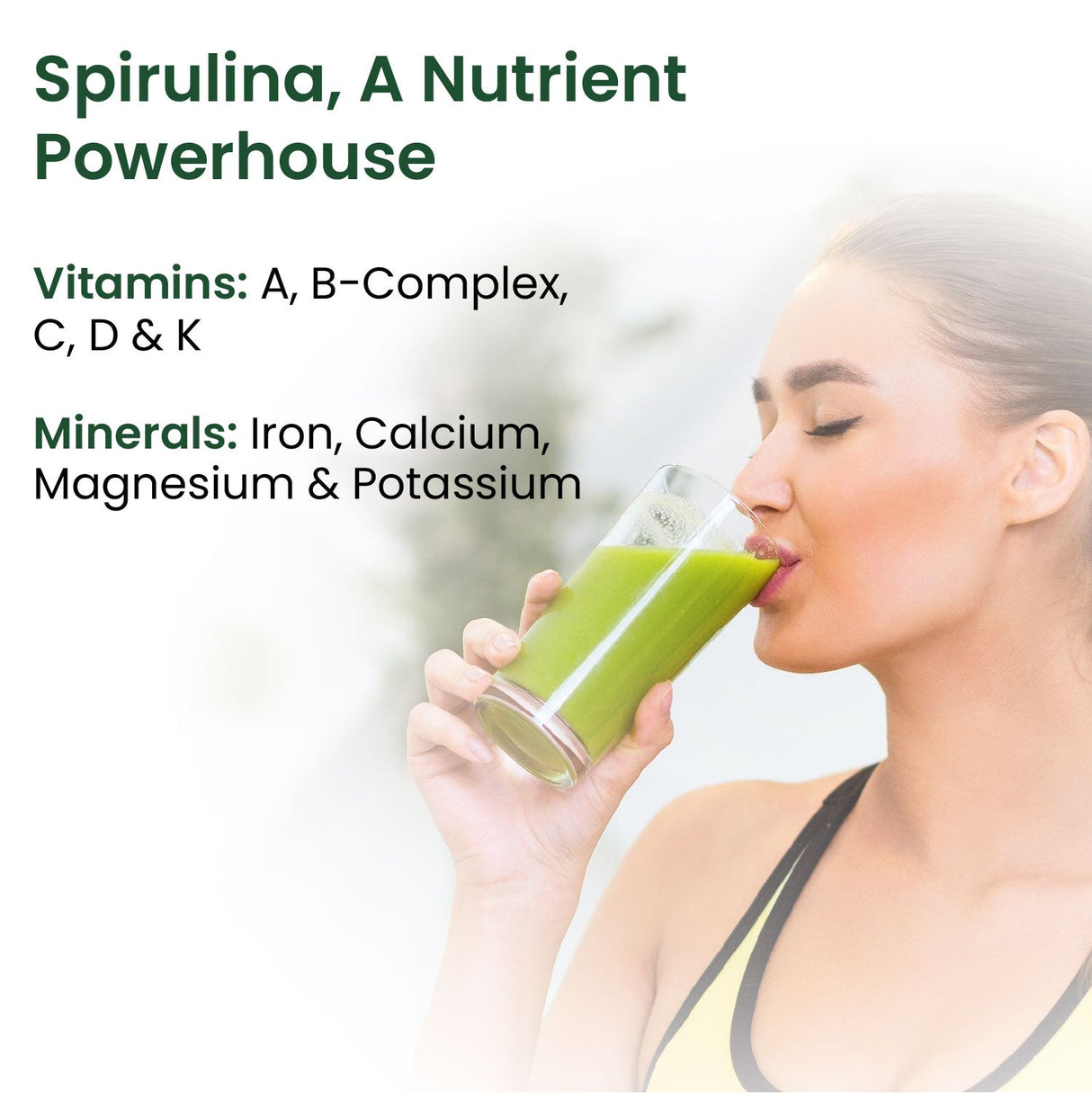 Vlado's Himalayan Organics, Spirulina Powder, 62% Protein Superfood - 100g