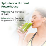Vlado's Himalayan Organics, Spirulina Powder, 62% Protein Superfood - 100g