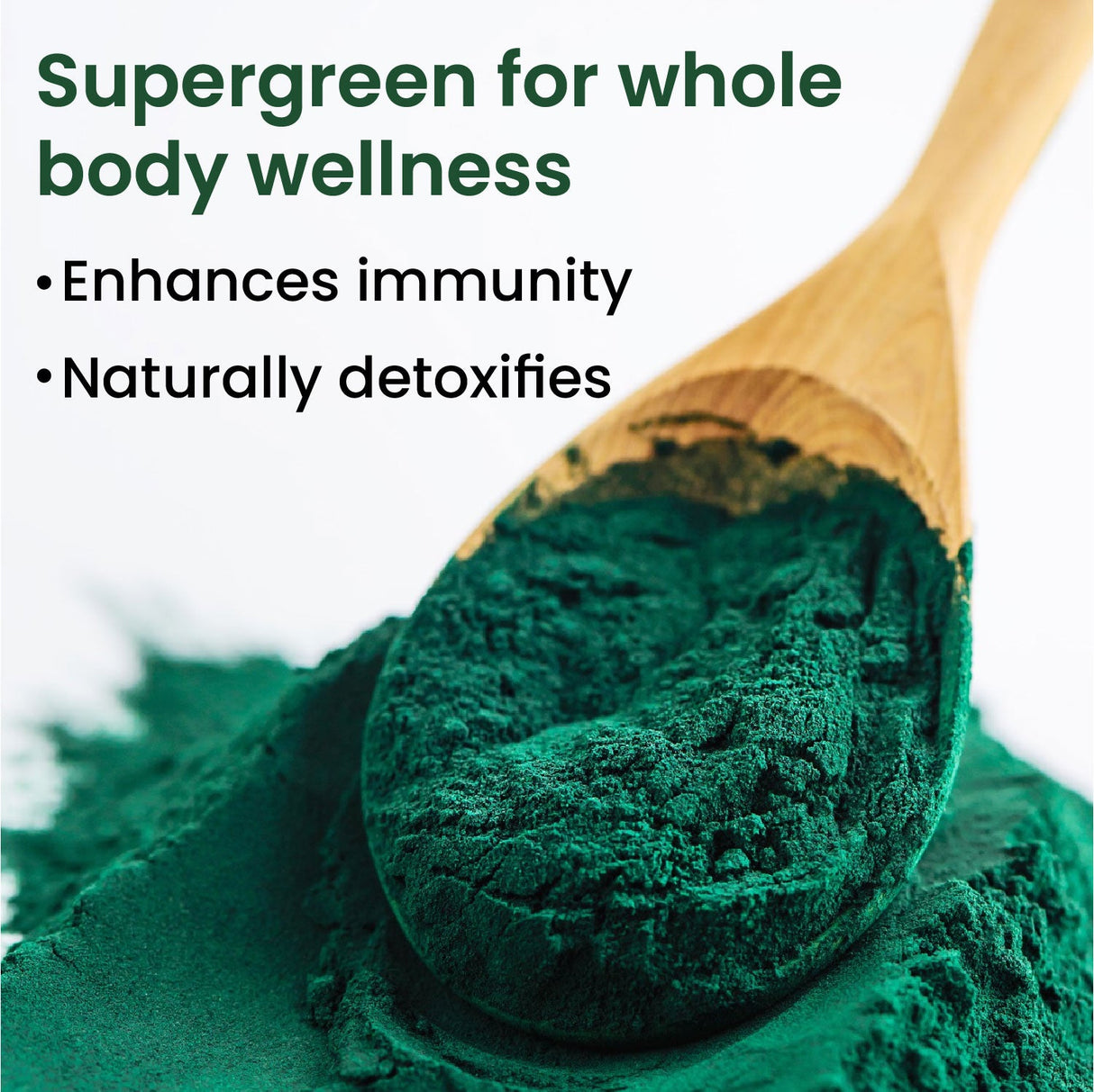 Vlado's Himalayan Organics, Spirulina Powder, 62% Protein Superfood - 100g