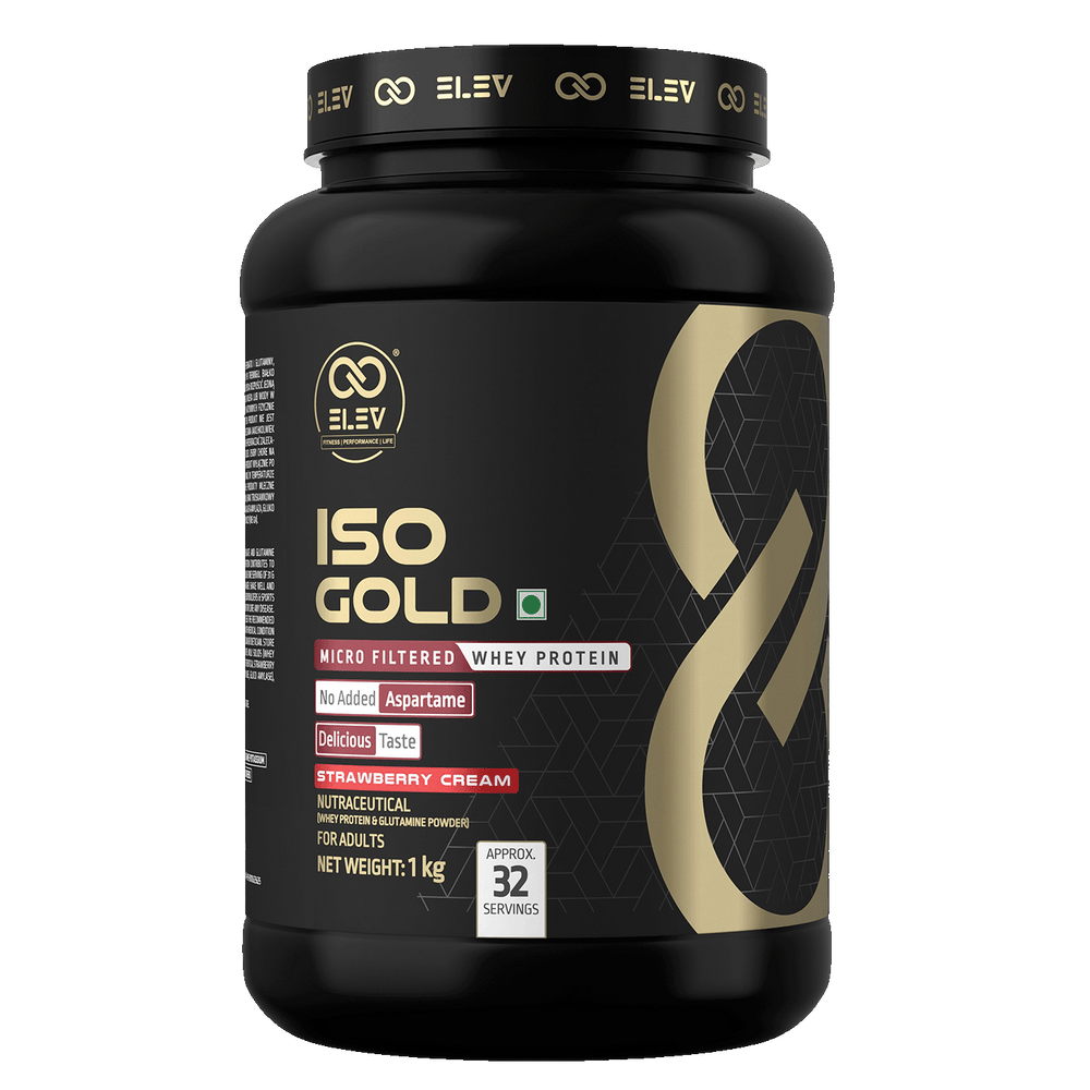 Elev ISO GOLD Whey Protein Powder | 1kg (32 Servings)
