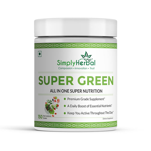 Simply Herbal Super Greens & Herbs Mix Powder | 150g