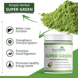 Simply Herbal Super Greens & Herbs Mix Powder | 150g