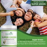 Simply Herbal Super Greens & Herbs Mix Powder | 150g