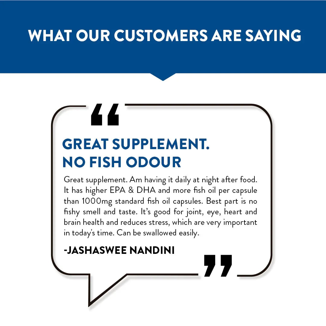 Swisse 4X Fish Oil Omega 3, 1800mg - 60 Capsules