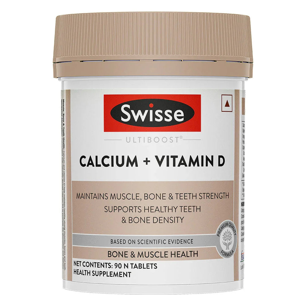 Swisse Calcium & Vitamin D - 90 Tablets