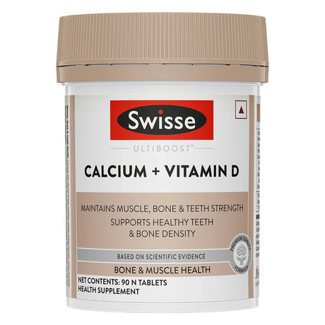 Swisse Calcium & Vitamin D - 90 Tablets