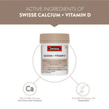Swisse Calcium & Vitamin D - 90 Tablets
