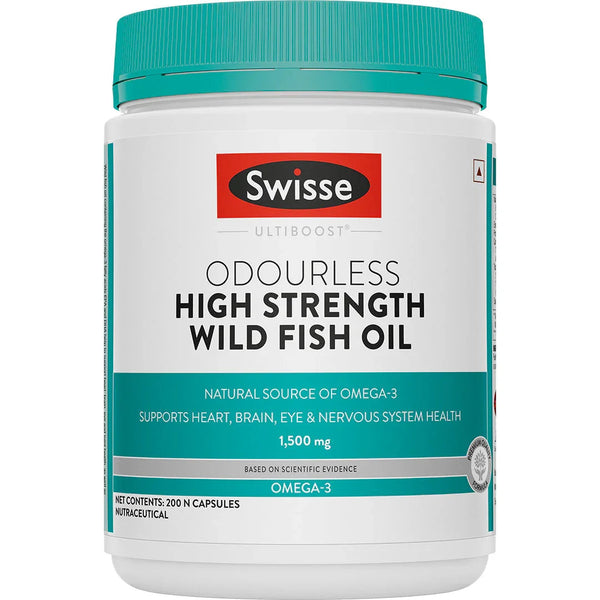 Swisse Fish Oil Omega 3 - 200 Capsules
