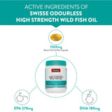 Swisse Fish Oil Omega 3 - 200 Capsules
