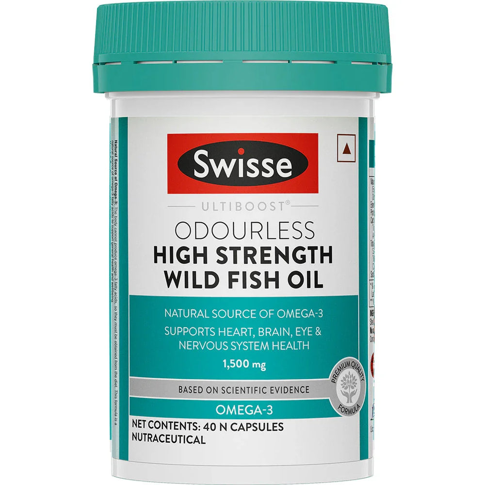 Swisse Fish Oil Omega 3 - 40 Capsules