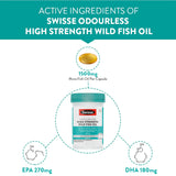 Swisse Fish Oil Omega 3 - 40 Capsules