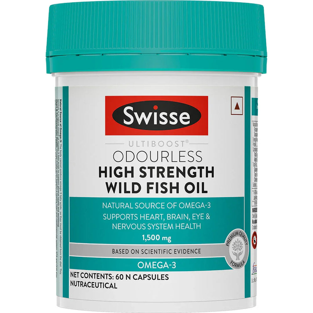 Swisse Fish Oil Omega 3 - 60 Capsules