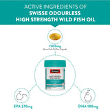 Swisse Fish Oil Omega 3 - 60 Capsules