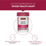 Swisse Heart Health - 30 Soft Capsules