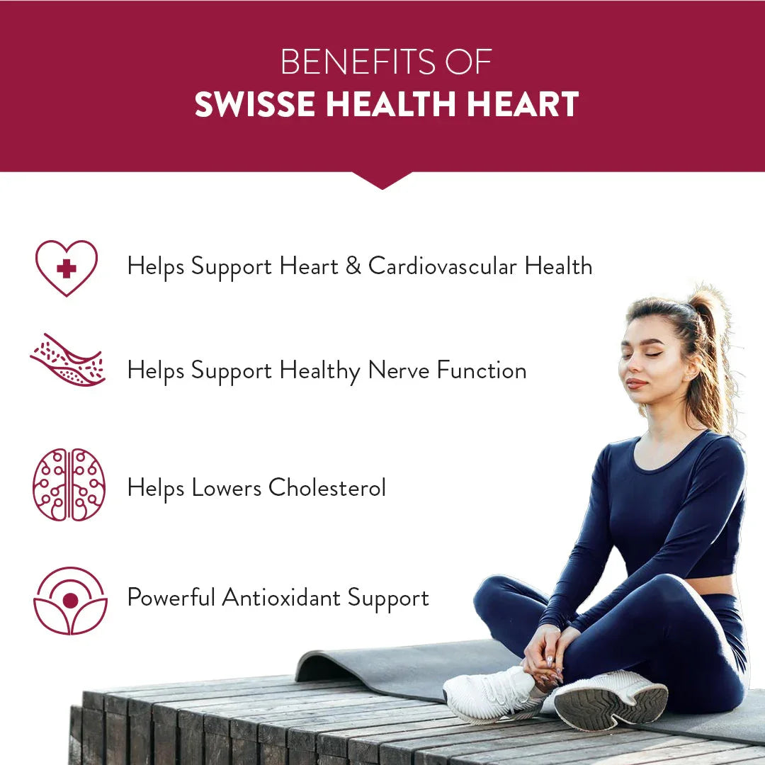Swisse Heart Health - 30 Soft Capsules