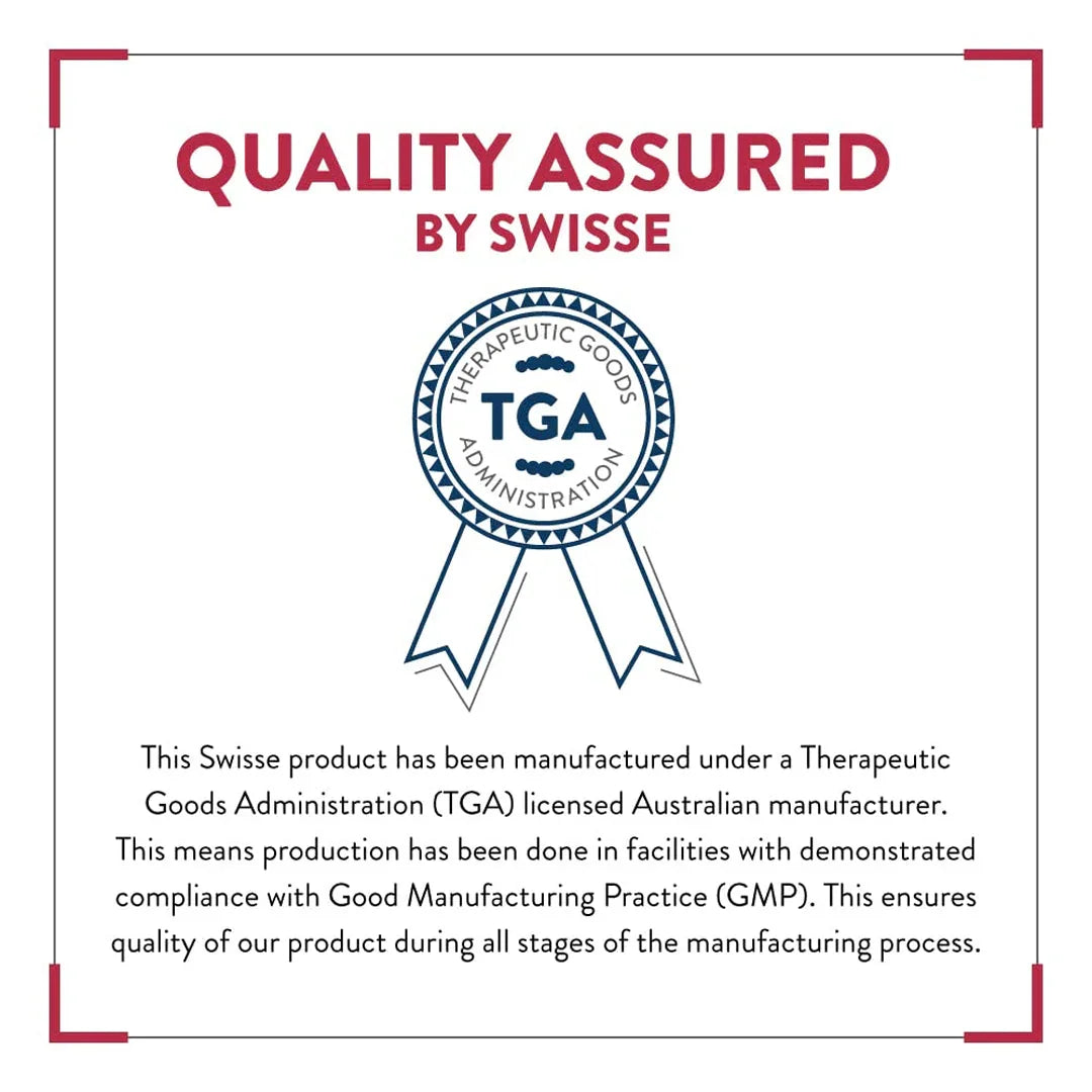 Swisse Magnesium, Calcium + Vitamin D3 - 60 Tablets