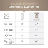 Swisse Magnesium, Calcium + Vitamin D3 - 60 Tablets