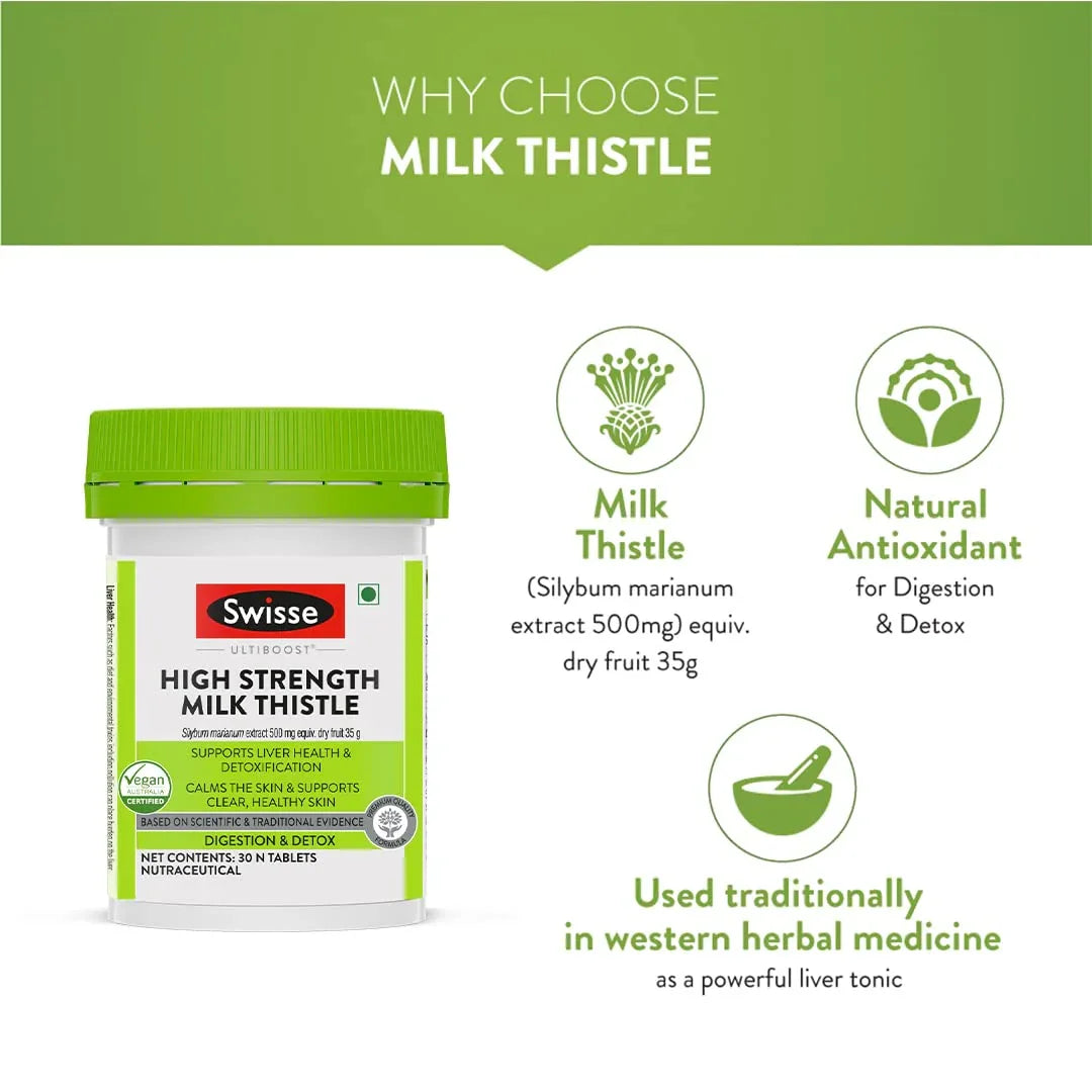 Swisse Milk Thistile - 30 Tablets
