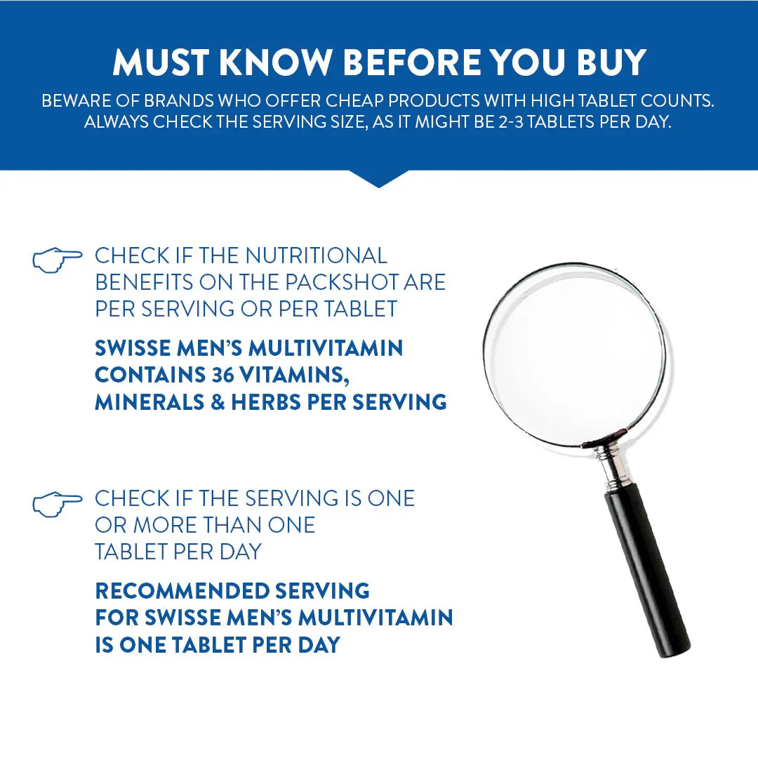 Swisse Multivitamin For Men - 30 Tablets