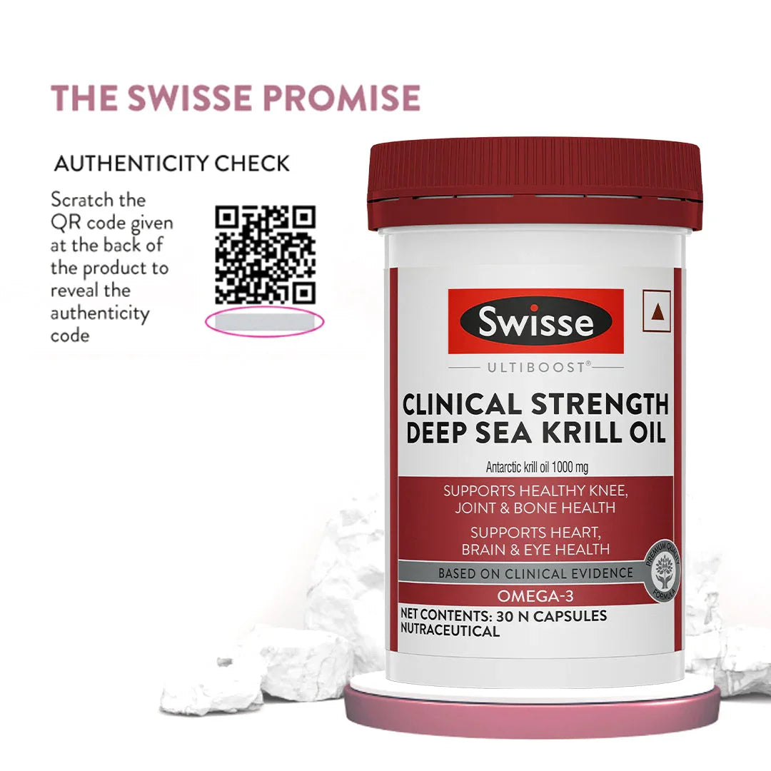 Swisse Superba boost Clinical Strength Deep Sea Krill Oil - 30 Capsules