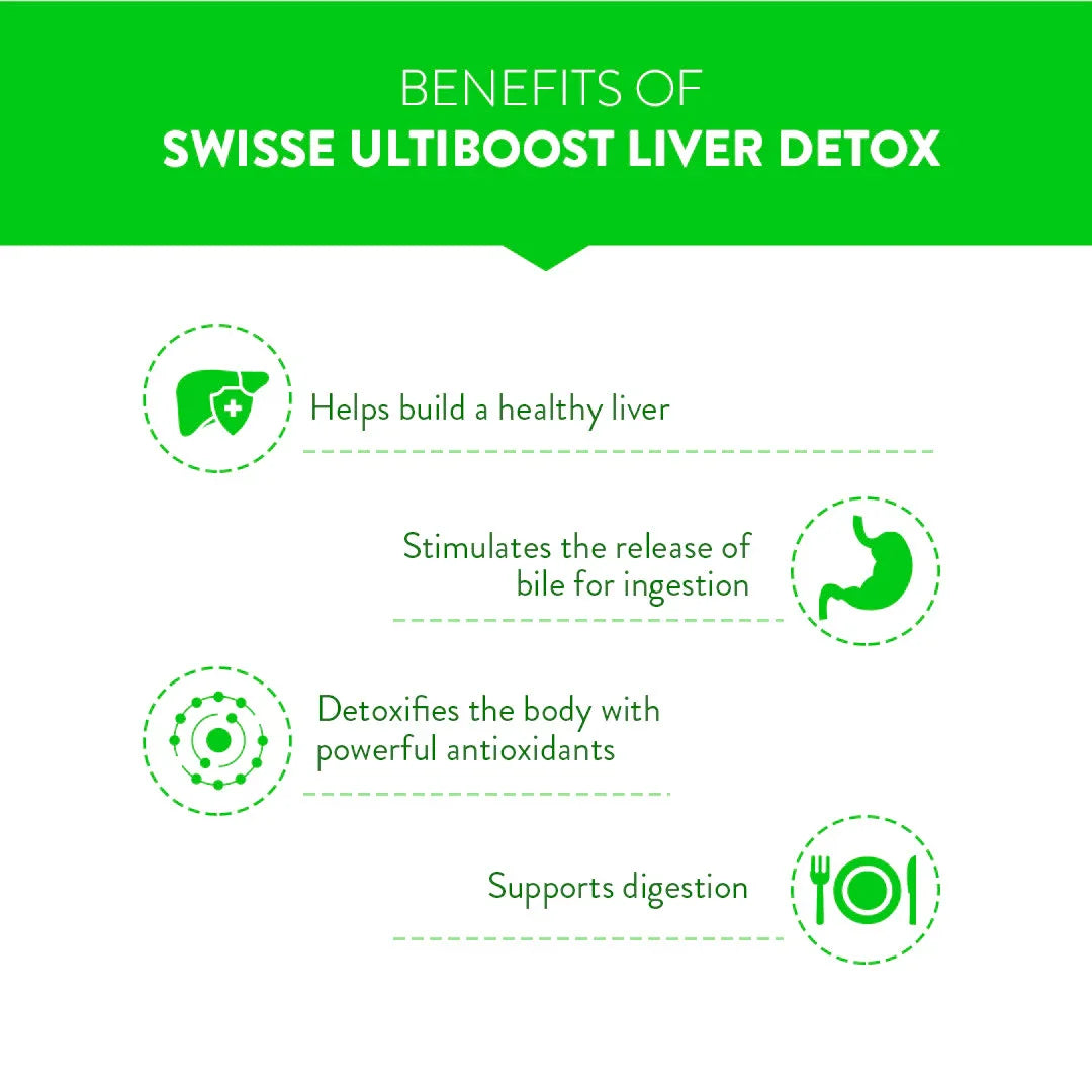 Swisse Ultiboost Liver Detox - 30 Tablets